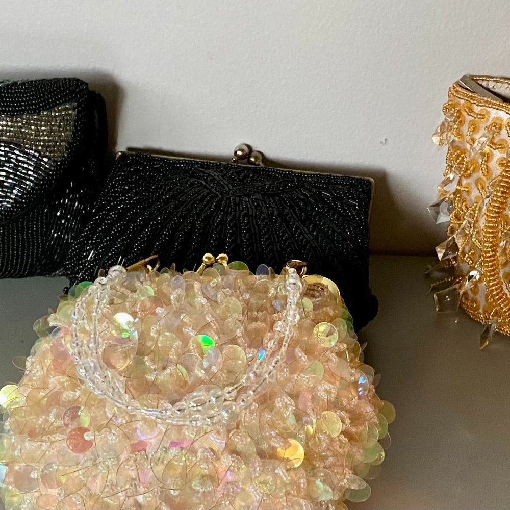 Evening Bags  4 Sequins and beaded